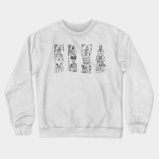 Stretching Room Doodles Crewneck Sweatshirt